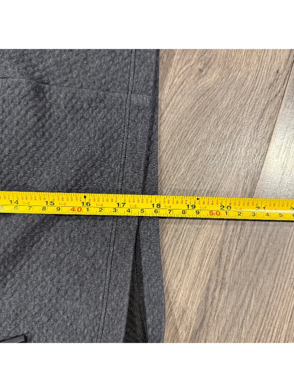 Lululemon Men's At Ease Short 7" - Heathered Black - Picture 7 of 8